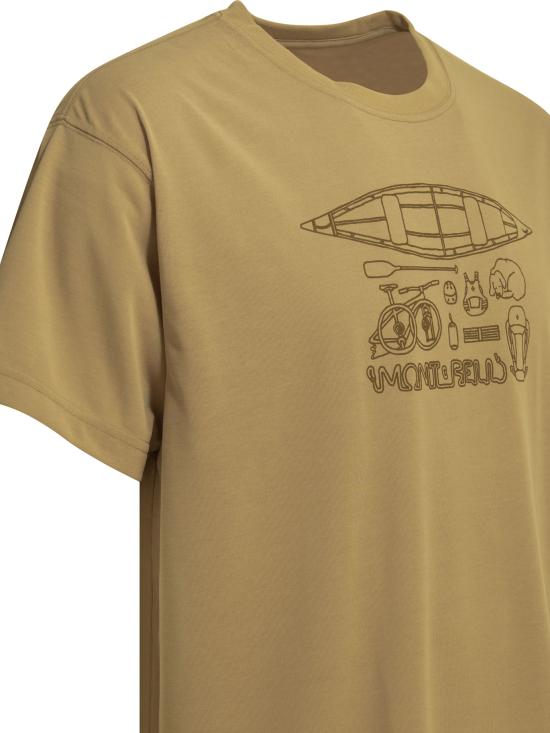 26SS 몽벨 반팔 티셔츠 2304696TN Beige - MONTBELL