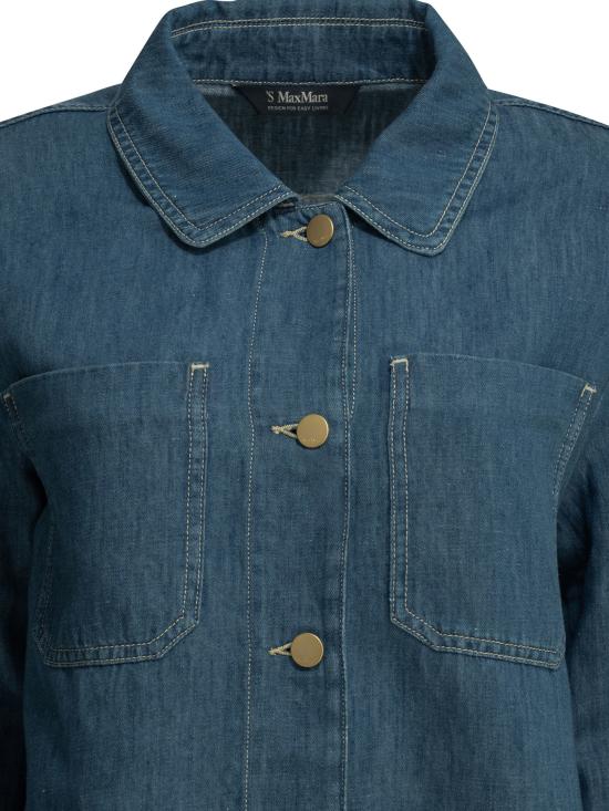 26SS 에스막스마라 데님 셔츠 2619041113600SMMGALANTE001 Blue - 'S MAX MARA