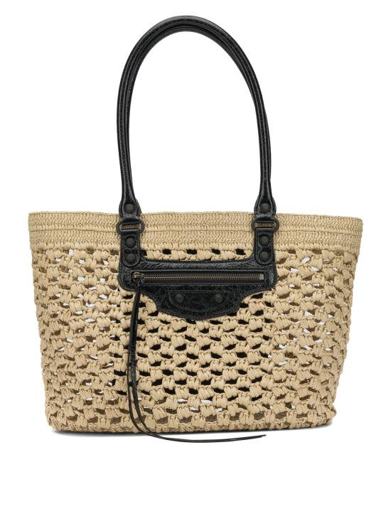 26SS 발렌시아가 숄더백 8665012ACGC9260 Beige