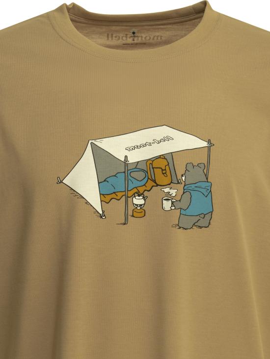 26SS 몽벨 반팔 티셔츠 2304703TN Beige - MONTBELL