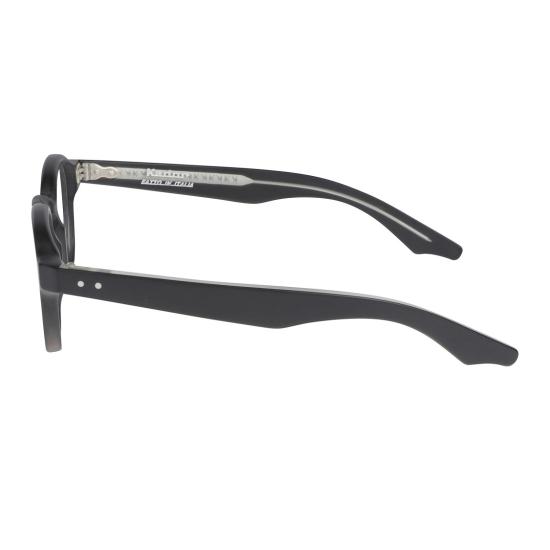  카돌 안경 K-Master 사각 프레임 안경, 은은한 은색 리벳 장식 - KADOR