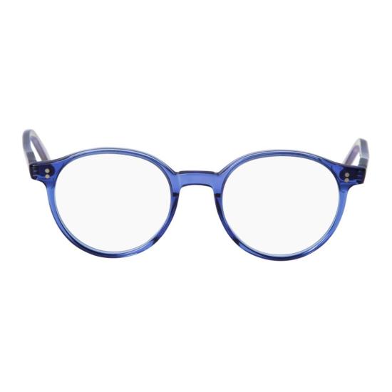  카돌 안경 판토/N 반투명 블루 그라데이션 원형 프레임 안경