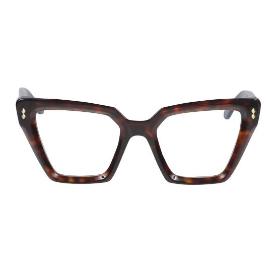  카돌 안경 바네사 글래머 오버사이즈 호피무늬 사각 프레임 안경