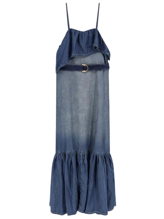 26SS 핑코 롱 원피스 106626A388PJC Blue