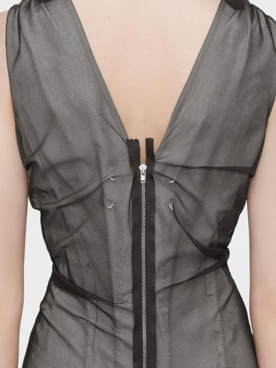 26SS 마르지엘라 미디 원피스 S51DD0055 MTN148144 Grigio - MAISON MARGIELA