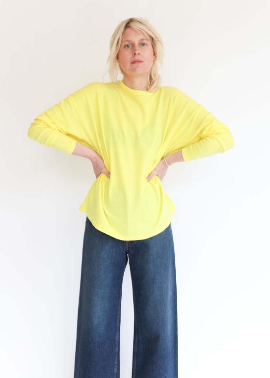  이치 앤티퀴트 긴팔 티셔츠 이치 앤티크 루즈핏 풀오버 티셔츠