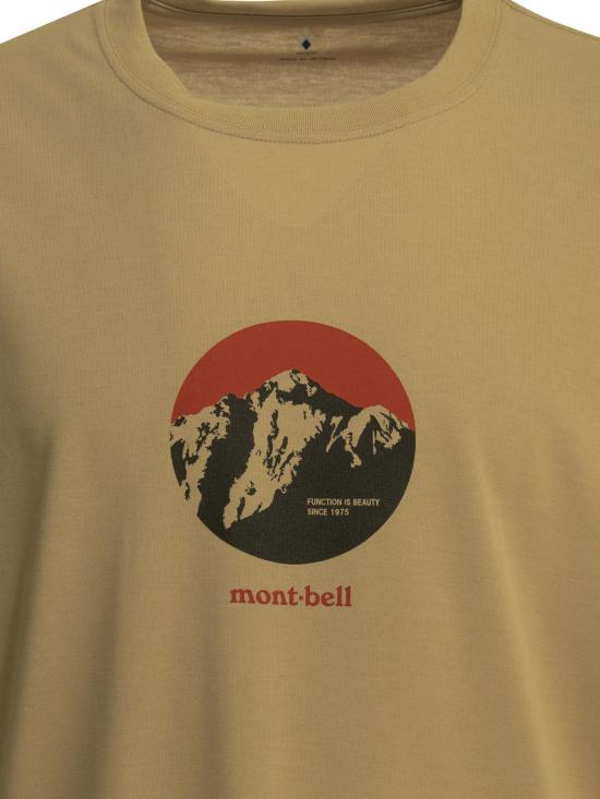 26SS 몽벨 반팔 티셔츠 2304699TN Beige - MONTBELL
