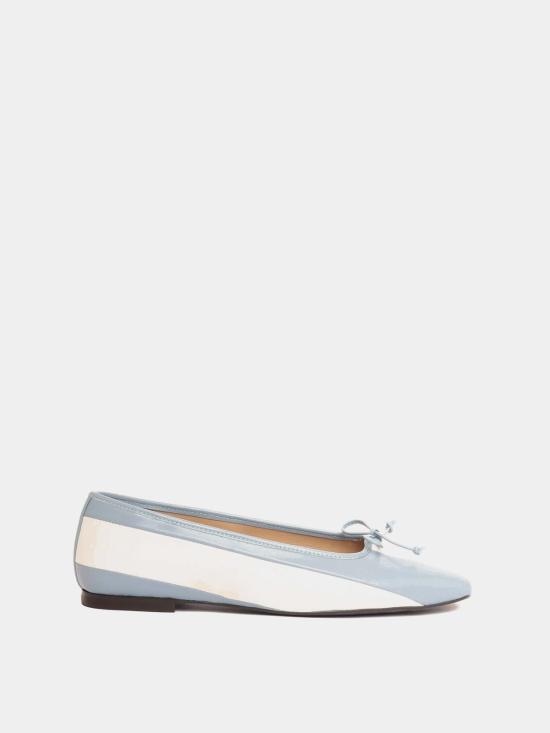  매과이어 플랫 슈즈 맥과이어 엘체 데님 발레리나