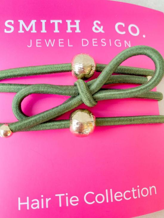  스미스 앤 코 디자인 헤어 액세서리 스미스앤코 디자인 리본 & 보우 헤어 타이 세트 - SMITH AND CO. DESIGN