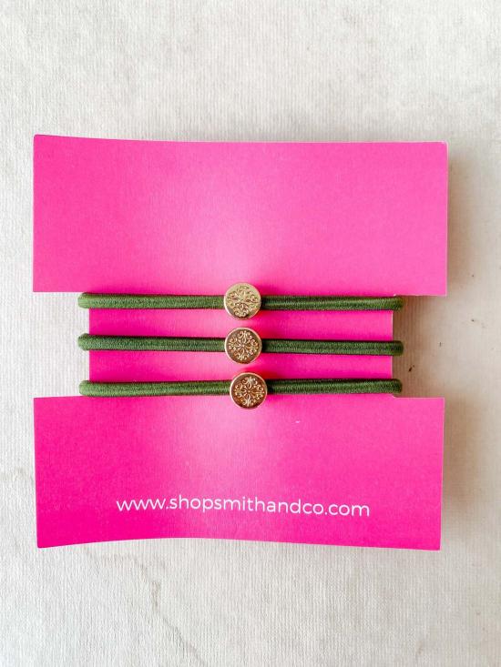  스미스 앤 코 디자인 헤어 액세서리 스미스앤코 디자인 리본 & 보우 헤어 타이 세트 - SMITH AND CO. DESIGN