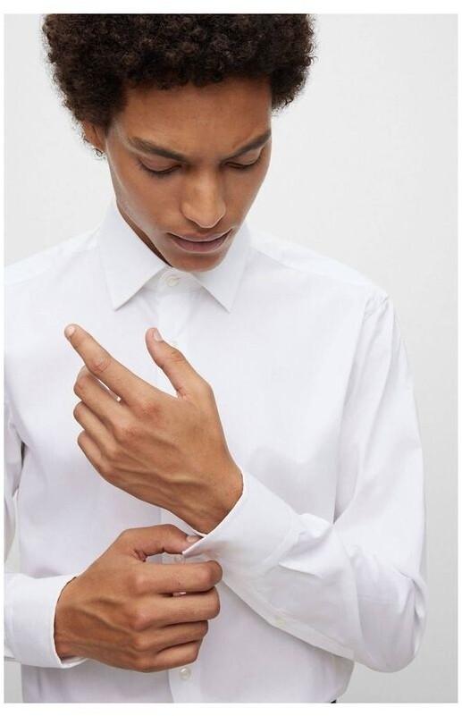 26SS 보스 긴팔 셔츠 50479943 10245425 01 100 White - BOSS