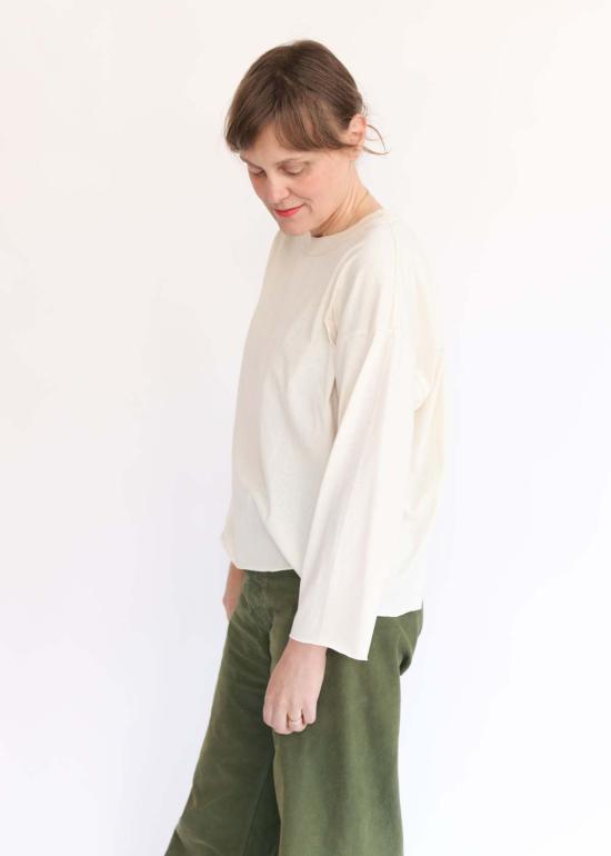  이치 앤티퀴트 긴팔 티셔츠 이치 앤티크 무염 풀오버 - ICHI ANTIQUITES