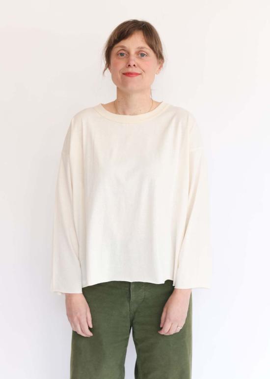  이치 앤티퀴트 긴팔 티셔츠 이치 앤티크 무염 풀오버 - ICHI ANTIQUITES