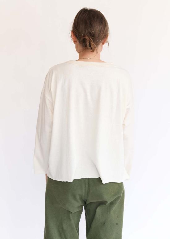  이치 앤티퀴트 긴팔 티셔츠 이치 앤티크 무염 풀오버 - ICHI ANTIQUITES