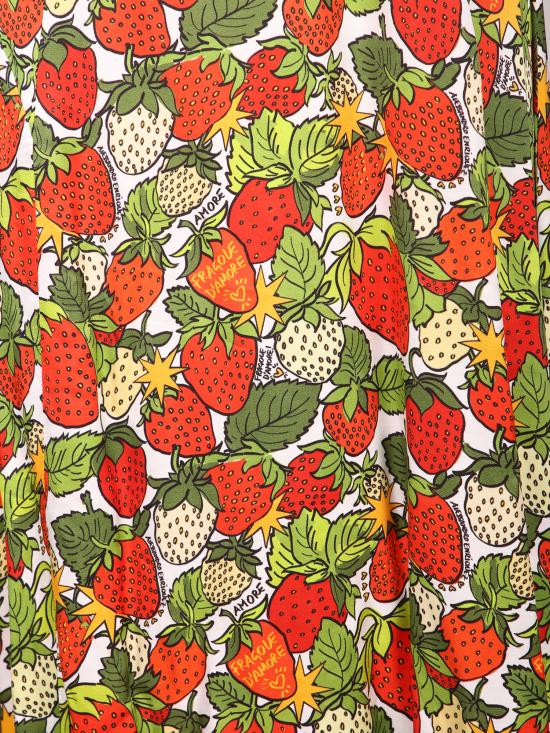 26SS 알레산드로 엔리케즈 롱 원피스 D098 VI FRAGOLE Red - ALESSANDRO ENRIQUEZ