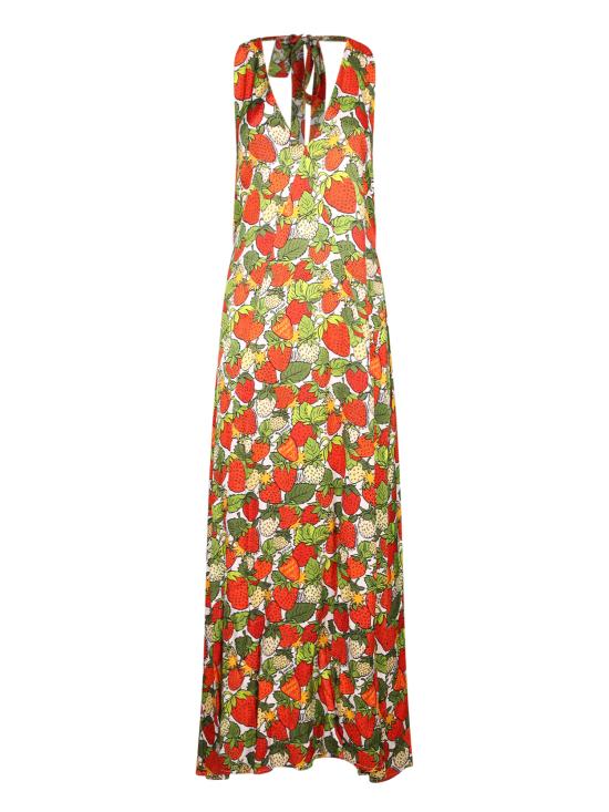 26SS 알레산드로 엔리케즈 롱 원피스 D098 VI FRAGOLE Red