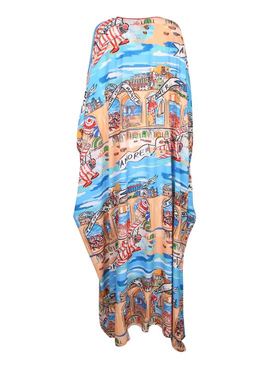 26SS 알레산드로 엔리케즈 롱 원피스 K14 CR SUMMER Multi - ALESSANDRO ENRIQUEZ