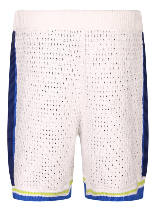 26SS 카사블랑카 숏팬츠 MSS26KW131 1 01 White - CASABLANCA