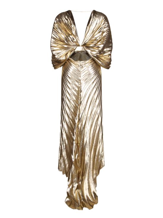 26SS 로베르토 카발리 롱 원피스 WWT109 GU002 00240 Metallic - ROBERTO CAVALLI