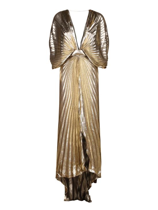 26SS 로베르토 카발리 롱 원피스 WWT109 GU002 00240 Metallic
