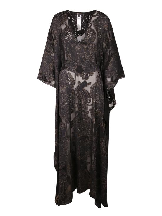 26SS 로베르토 카발리 롱 원피스 WKW011 SLR36 05051 Black