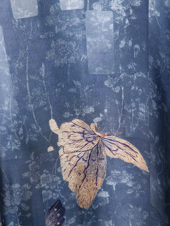 26SS 피에르루이마샤 롱 원피스 KL10062L20 ALOE 518025 Blue - PIERRE LOUIS MASCIA