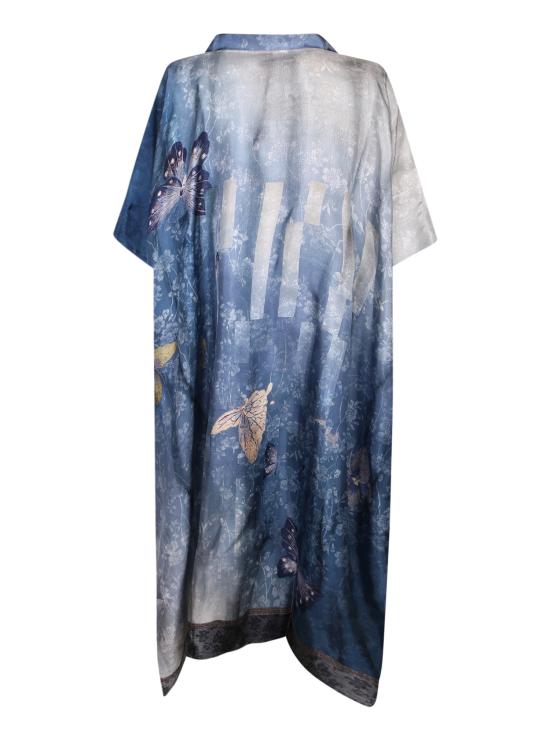 26SS 피에르루이마샤 롱 원피스 KL10062L20 ALOE 518025 Blue - PIERRE LOUIS MASCIA