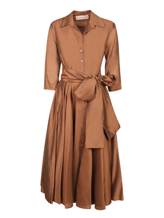 26SS 블랑카 비타 롱 원피스 ALLIA 1824 CIOCCOLATO Brown