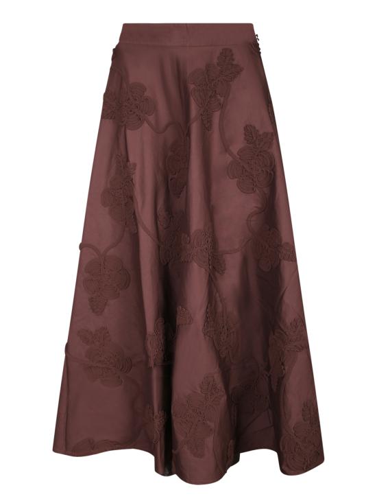 26SS 로테이트 롱 스커트 1151001667 BCR533 1667 Brown