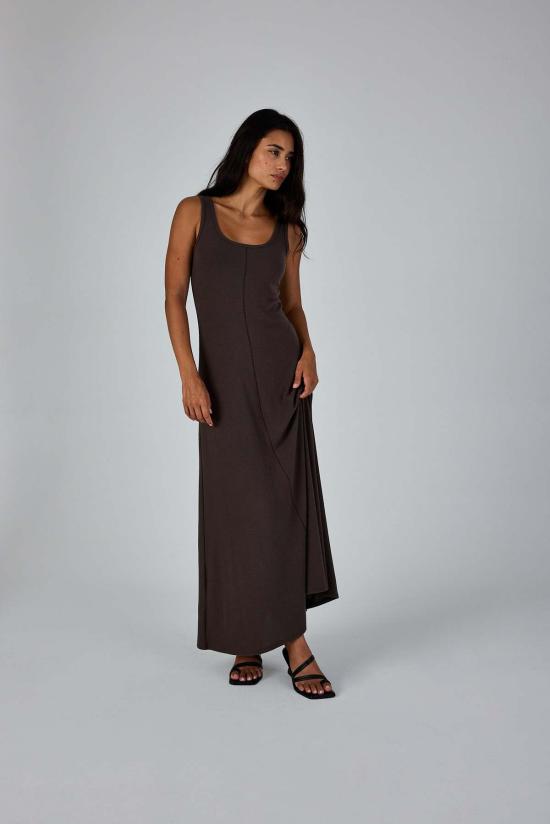  아셀 롱 원피스 애셔 달리아 드레스 - ASHER