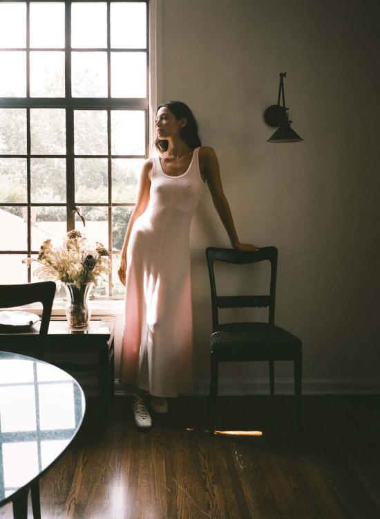  아셀 롱 원피스 애셔 달리아 드레스 - ASHER