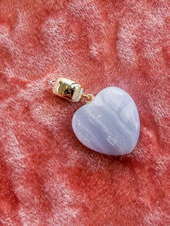  탯치 목걸이/팬던트 Thatch Gemma Blue Lace Bail Charm - THATCH