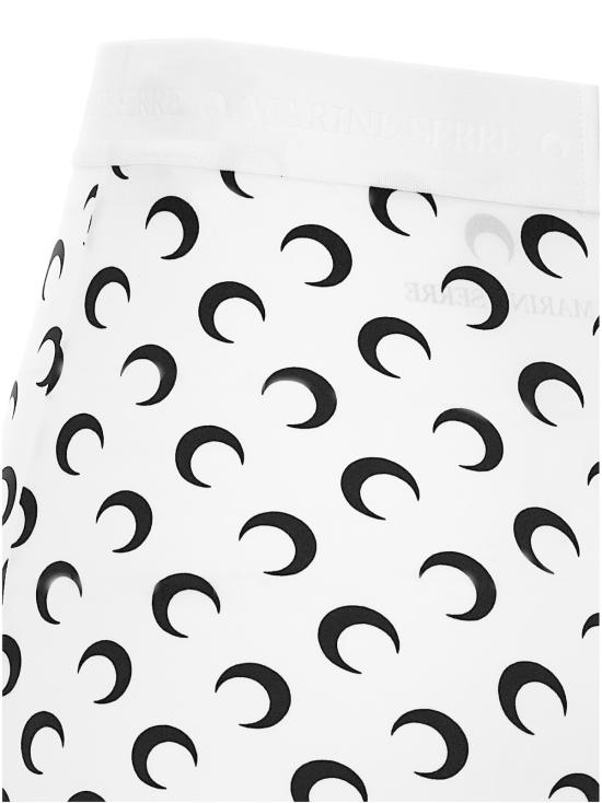  마린세르 레깅스 마린 세르 문 프린트 저지  화이트/블랙 - MARINE SERRE