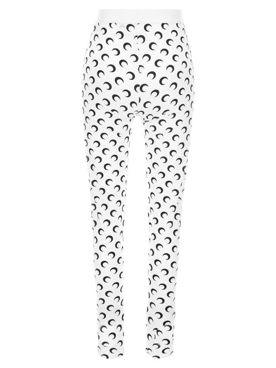  마린세르 레깅스 마린 세르 문 프린트 저지  화이트/블랙 - MARINE SERRE