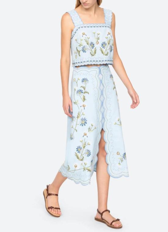  씨뉴욕 롱 스커트 씨 니 오드라 스커트 - SEA NY