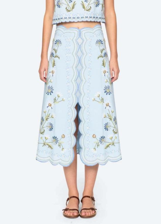  씨뉴욕 롱 스커트 씨 니 오드라 스커트 - SEA NY