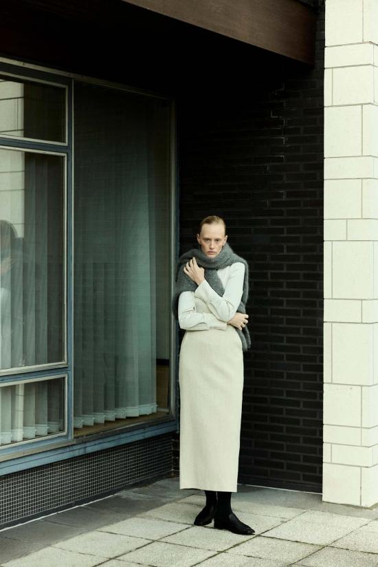  에이 에머리 롱 스커트 A. 에머리 이네스 - A.EMERY