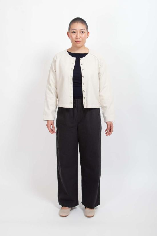  그래블 앤 골드 가디건 홀스 카디건 문스톤 - GRAVEL & GOLD