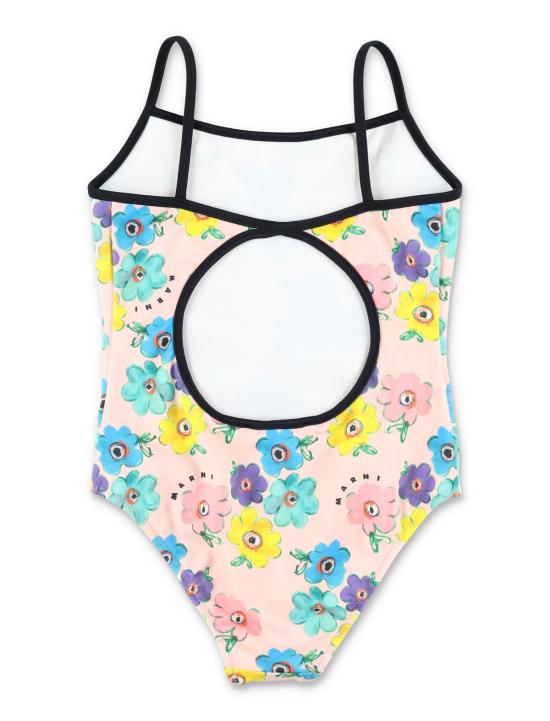  [키즈] 마르니 원피스 수영복 키즈 플로럴 프린트 원피스 수영복 - MARNI