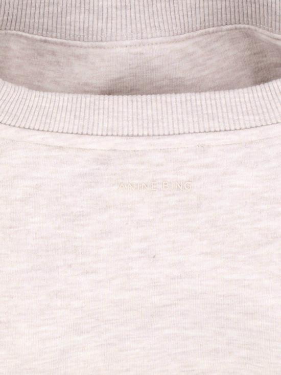  애니빙 스웨터 아니네 빙 크루넥 스웨트셔츠 크림 - ANINE BING