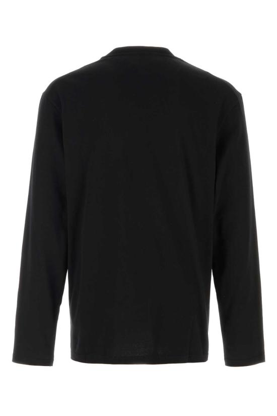  질샌더 긴팔 티셔츠 질 샌더 코튼 티셔츠 블랙 - JIL SANDER