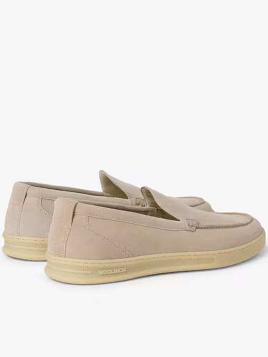  울리치 뮬/슬리퍼 더블 U.T. 슬립온 스웨이드 슈즈 누드 & 뉴트럴 - WOOLRICH