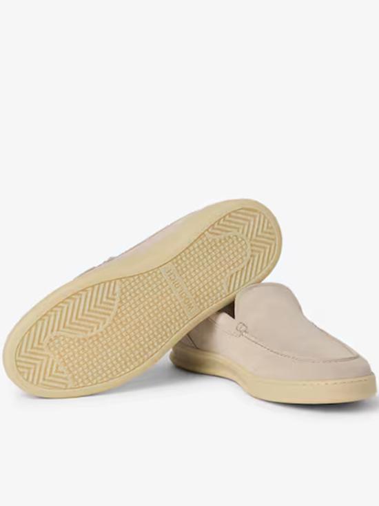  울리치 뮬/슬리퍼 더블 U.T. 슬립온 스웨이드 슈즈 누드 & 뉴트럴 - WOOLRICH