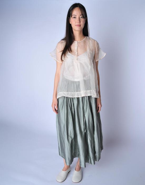  술라 클로딩 LTD 롱 스커트 술라 클로딩 주식회사 섀도우 프리다 스커트 그린 - SULA CLOTHING LTD.