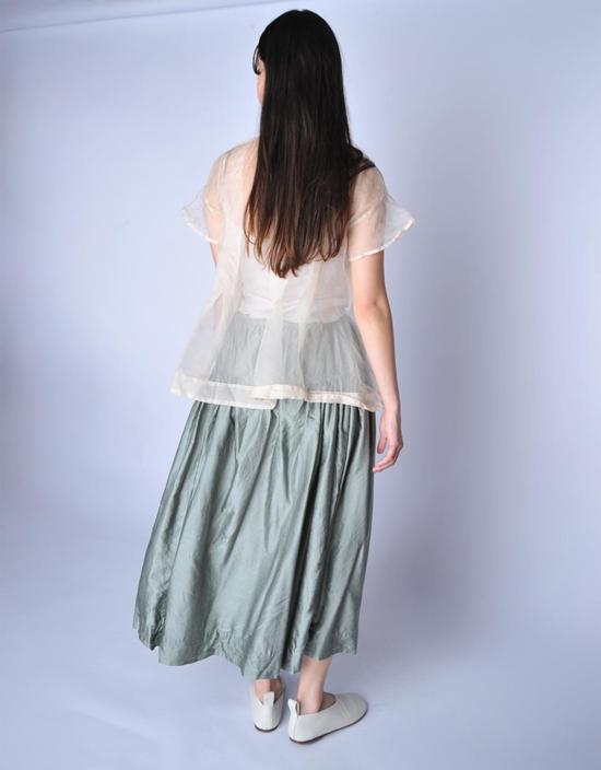  술라 클로딩 LTD 롱 스커트 술라 클로딩 주식회사 섀도우 프리다 스커트 그린 - SULA CLOTHING LTD.