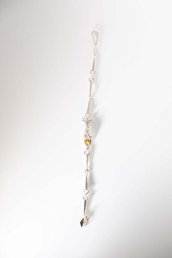  로렌 스튜어트 팔찌 페스카 스털링 실버 & 시트린 브레이슬릿