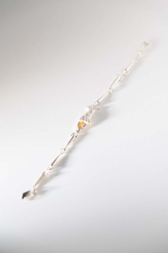  로렌 스튜어트 팔찌 페스카 스털링 실버 & 시트린 브레이슬릿 - LOREN STEWART