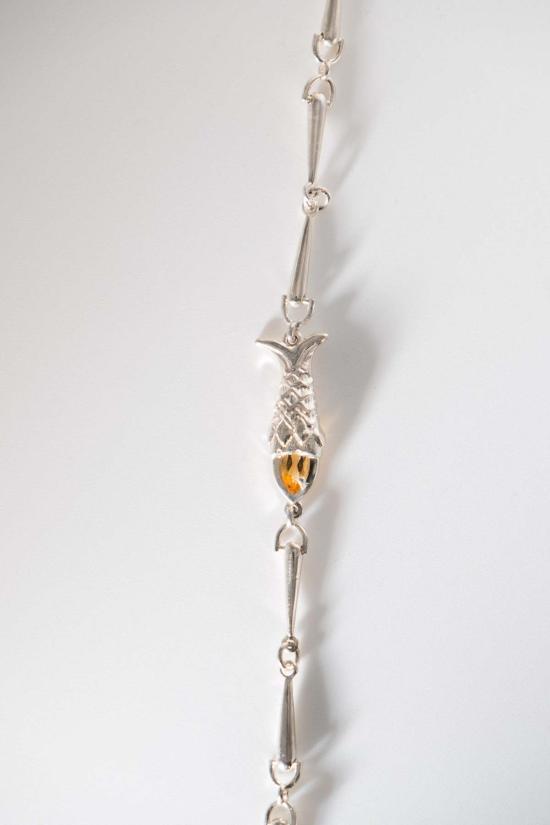  로렌 스튜어트 팔찌 페스카 스털링 실버 & 시트린 브레이슬릿 - LOREN STEWART