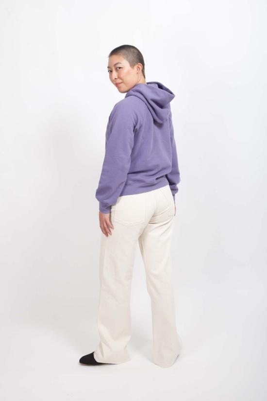  그래블 앤 골드 후드 티셔츠 그래블 & 골드 에셔 후드티 위스테리아 - GRAVEL & GOLD