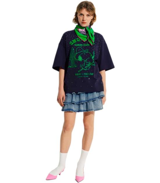 26SS 에센셜앤트워프 반팔 티셔츠 JUNKI J3PB S Blue - ESSENTIEL ANTWERP